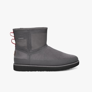 Ugg Classic Mini Urban Tech Waterproof Klassiska Stövlar Herr Grå (205687QWG)